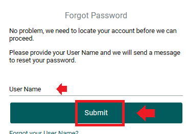 Reset Password